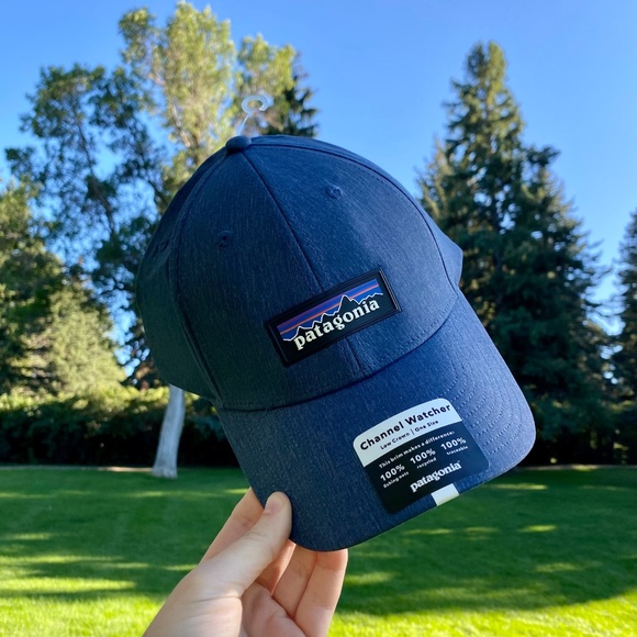Last One! NWT Patagonia Logo  Hat - Blue - Picture 5 of 5